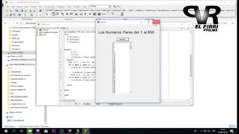 Programa que imprima los numeros pares del 1 al 600 en delphi 7