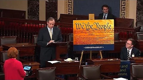 Democratic senator stages all-night filibuster againt Gorsuch