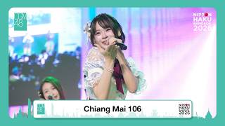 「Chiang Mai 106」from NIPPON HAKU BANGKOK 2026 / CGM48