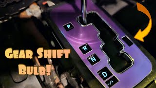 Replacing a gear shift bulb on a Jeep Wrangler! Jeep Series Part 2