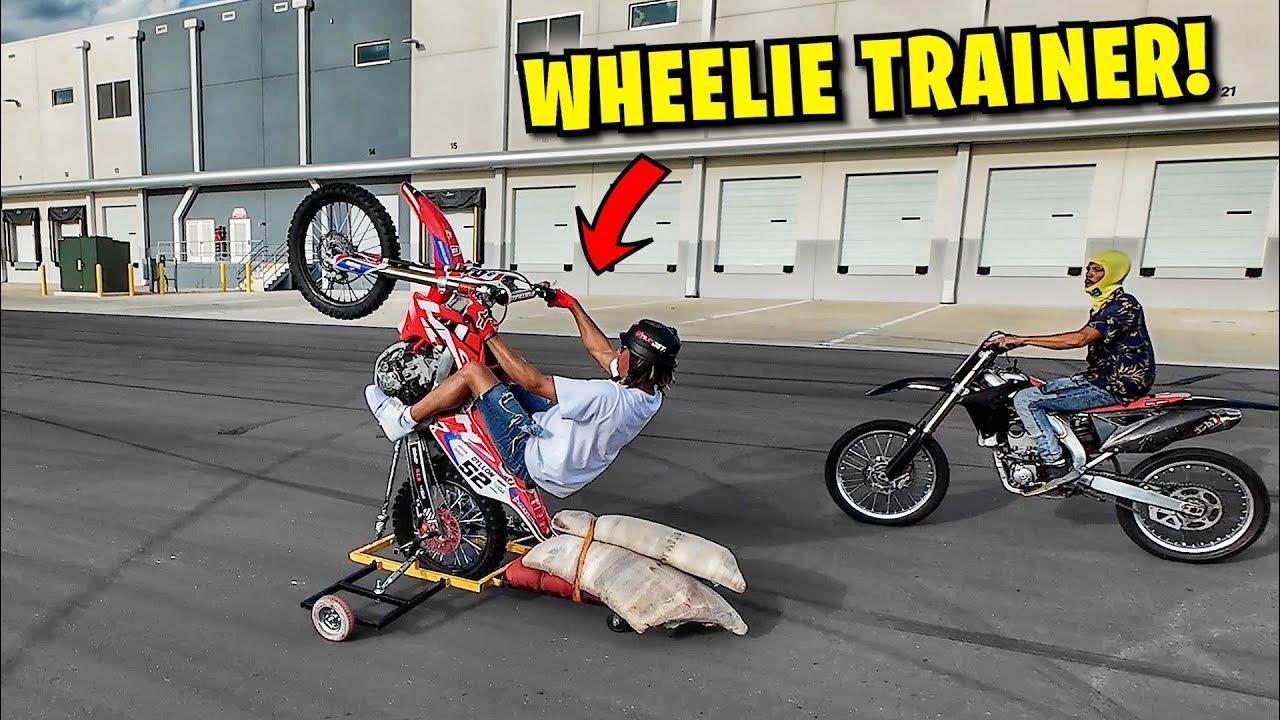 THE BEST WAY TO LEARN WHEELIES ON DIRT BIKE! YouTube