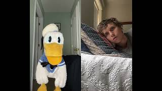 Donald Ducc Is Scared Of The Bedside Entity