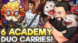 6 Academy - It's Time to Get Schooled!! | TFT Into the Arcane | Teamfight Tactics