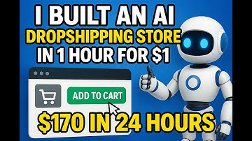 [I Built an AI Dropshipping Store in 1 Hour for $1 (Made $170 in 24 Hours)