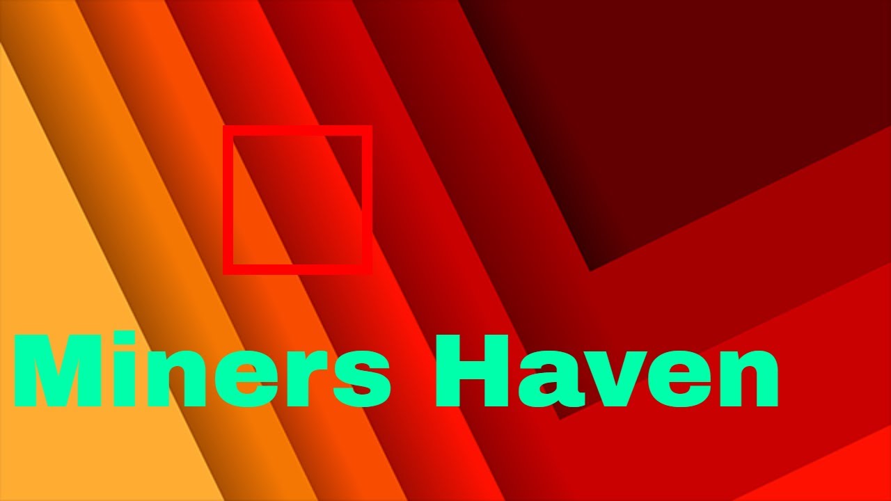 Getting catalyzed star on Miners Haven YouTube