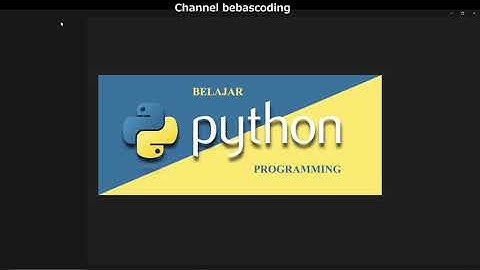 Tutorial Python Programming || Membuat Web Landing Page Sederhana (Flask Framework)