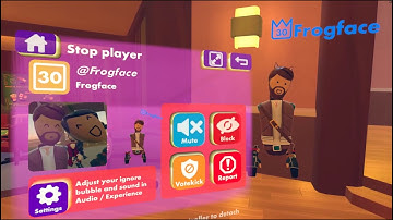 How to Rec Room - Comfort and Moderation - VR players