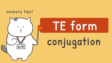 [GENKI Lesson 6] TE form (て) 🐱How to conjugate from DICTIONARY form to TE form