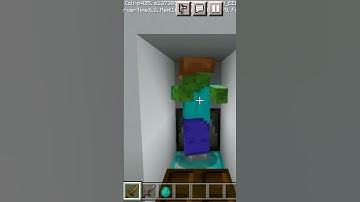 Minecraft wooden sword Vs netherite sword part 2