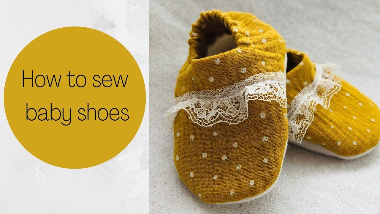 DIY: How to sew baby shoes/beginner friendly tutorial with FREE PATTERN ...