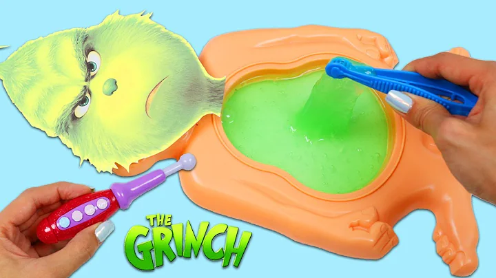 Dr. Suess The Grinch Has Green Slime Belly Full of...