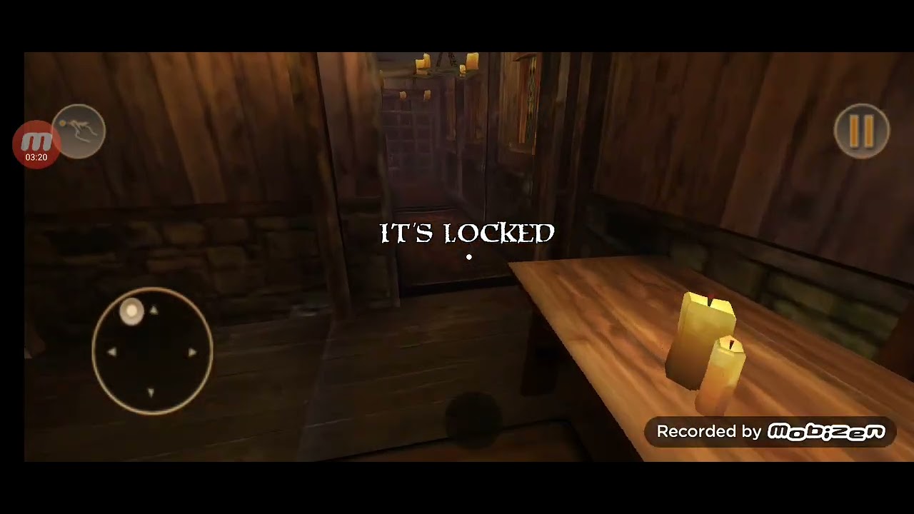 Papa the horror game playing