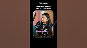 How to Prepare GAT & English for CUET 2026 in the Right Way 🤔| Strategy You Must Follow 🎯| #shorts