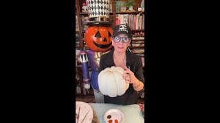 Dont Skip This Step! Orange Pumpkin Priming Tip #pumpkincraft #paintingtips #shorts
