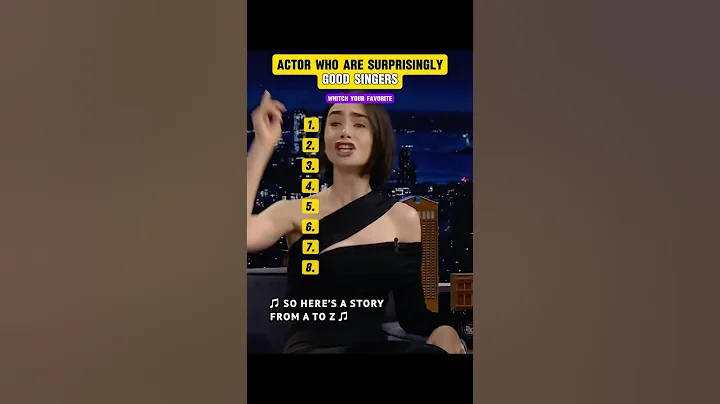 Actors Who Are Surprisingly Good Singers #music #hitsong #Song #Actors #LilyCollins #7gallery9