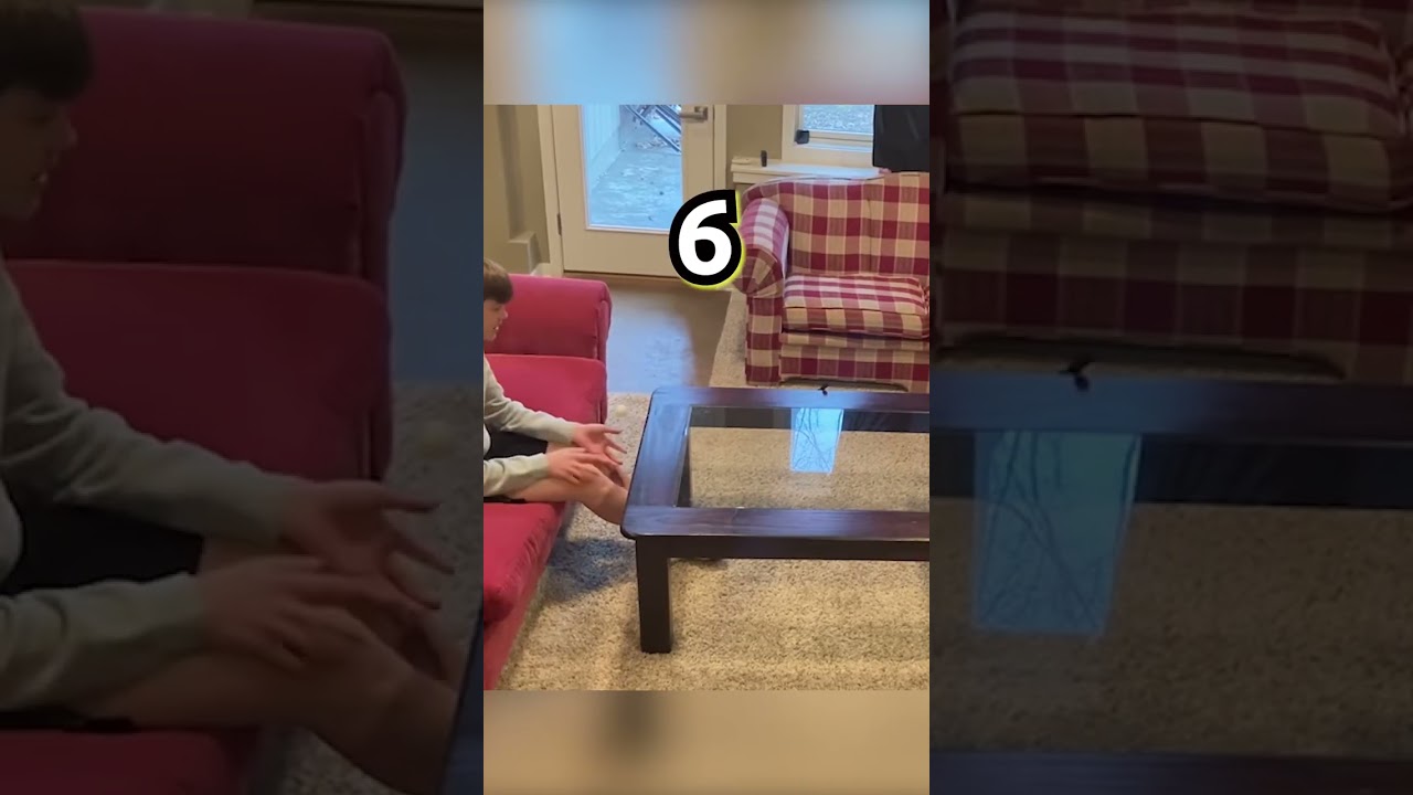 Stunning Ping Pong Game of 9!!! #tricks #pingpong #trickshots #minigames #shorts