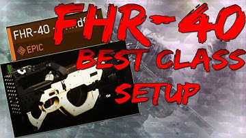 Love this gun! "FHR-40 BEST CLASS SETUP" INFINITE WARFARE BEST CLASS SETUP! FHR40 CLASS SETUP!