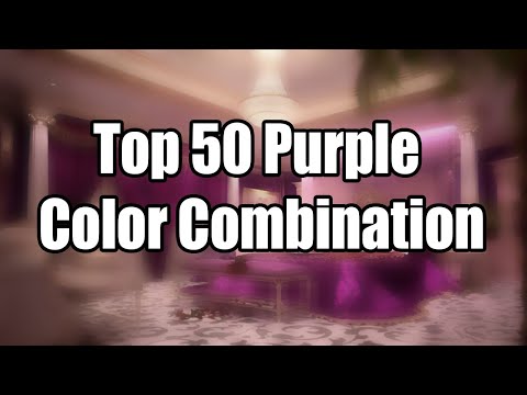 Video: Purple Color In The Interior (29 Photos): What Is The Combination Of Purple Walls And Ceilings In The Room? Combination With Lilac And Brown, Blue And Plum Tones