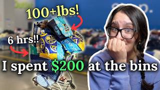 I Spent Over $200 at the Goodwill Bins… Was It Worth It?