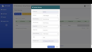 Aplikasi Kasir Toko 2