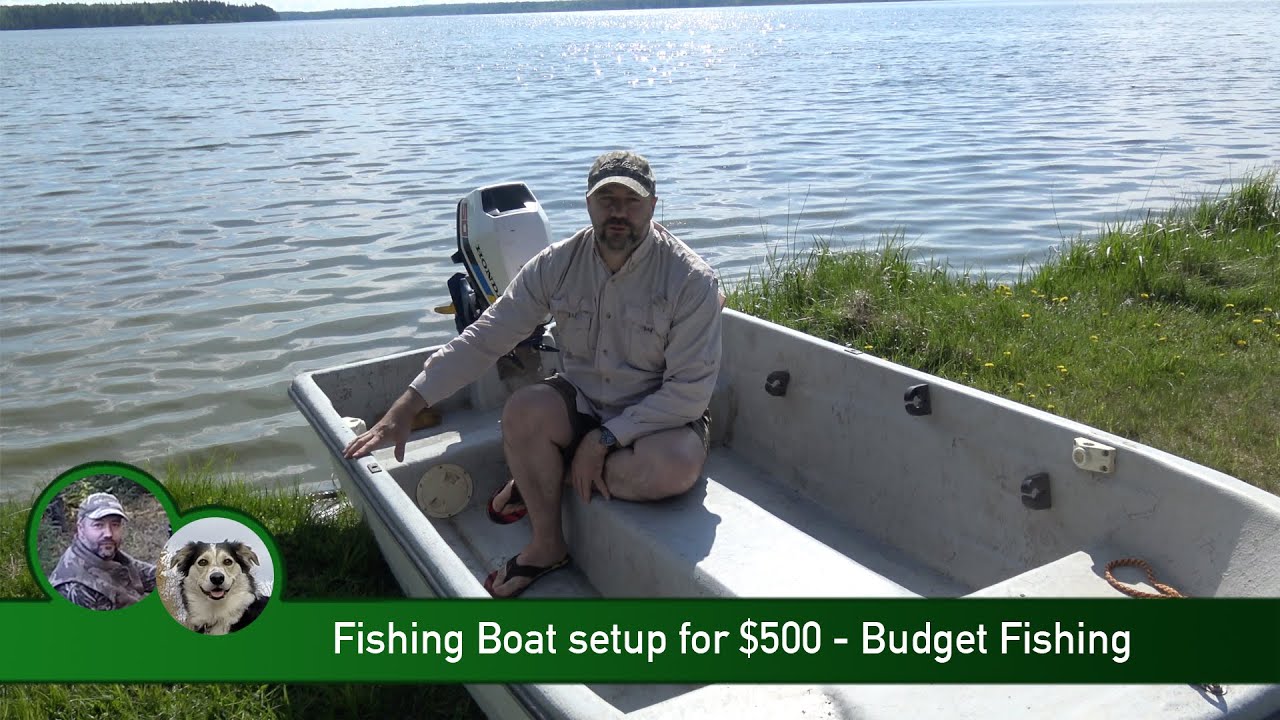 Fishing Boat Setup for $500 - Budget Fishing 