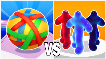 Flexy Runner vs Blob Runner 3D - All Level Gameplay Walkthrough Android New Update 