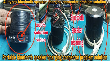 How to Bluetooth speaker charging connector solution#vikastech#bluetooth#trending#mobilerepairing