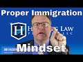 What Should My Mindset Be When Dealing With USCIS?