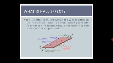 Hall effect