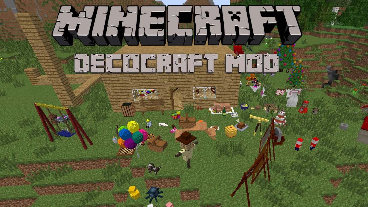 Decocraft Mod 1 7 10 Minecraft Mod Youtube
