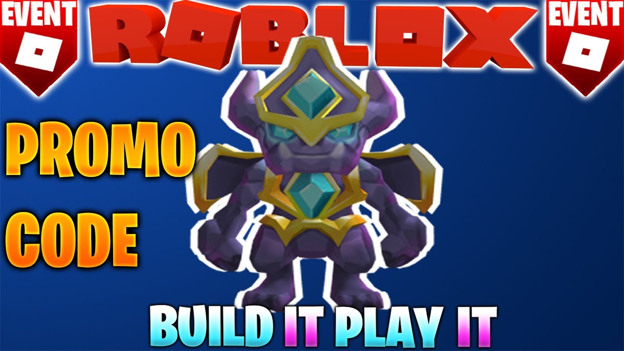 NUEVO PROMOCODE DE ROBLOX 2020!! (Evento Build it Play it1) YouTube