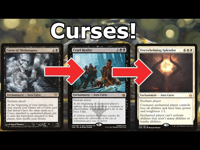 LEGACY IS CURSED AGAIN! Mono Black Curse Prison (Curse of Misfortunes-  Legacy MTG) 