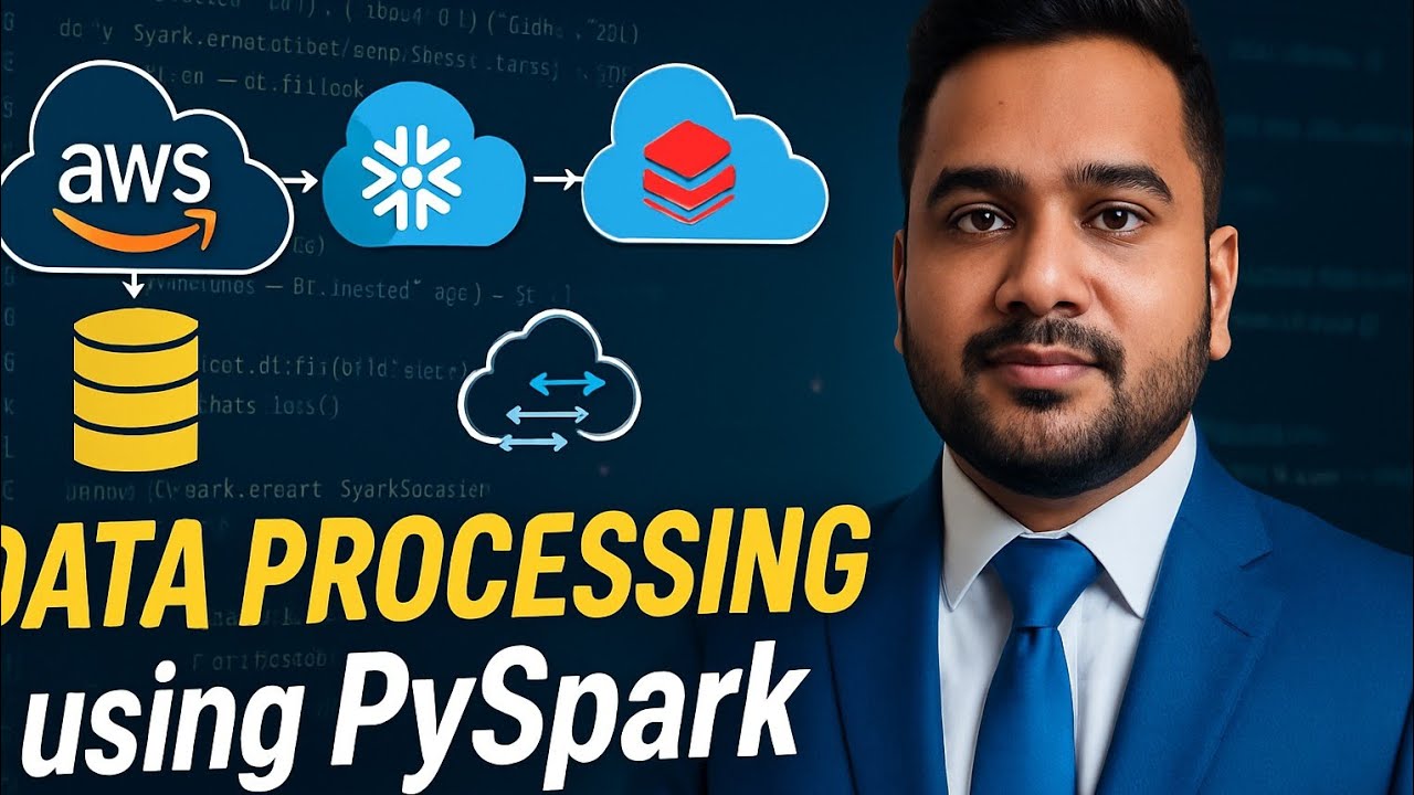 Video 6 | Data Processing using PySpark | Transform & Analyze Big Data ...