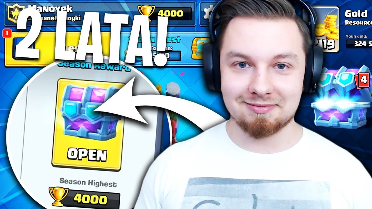 🔥 2 LATA KANAŁU! WIELE LEGEND NA NASZYCH KONTACH! | Clash Royale polska hd