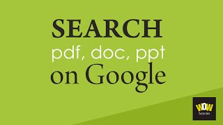 How to search pdf, mp3, ppt, doc on google screenshot 4