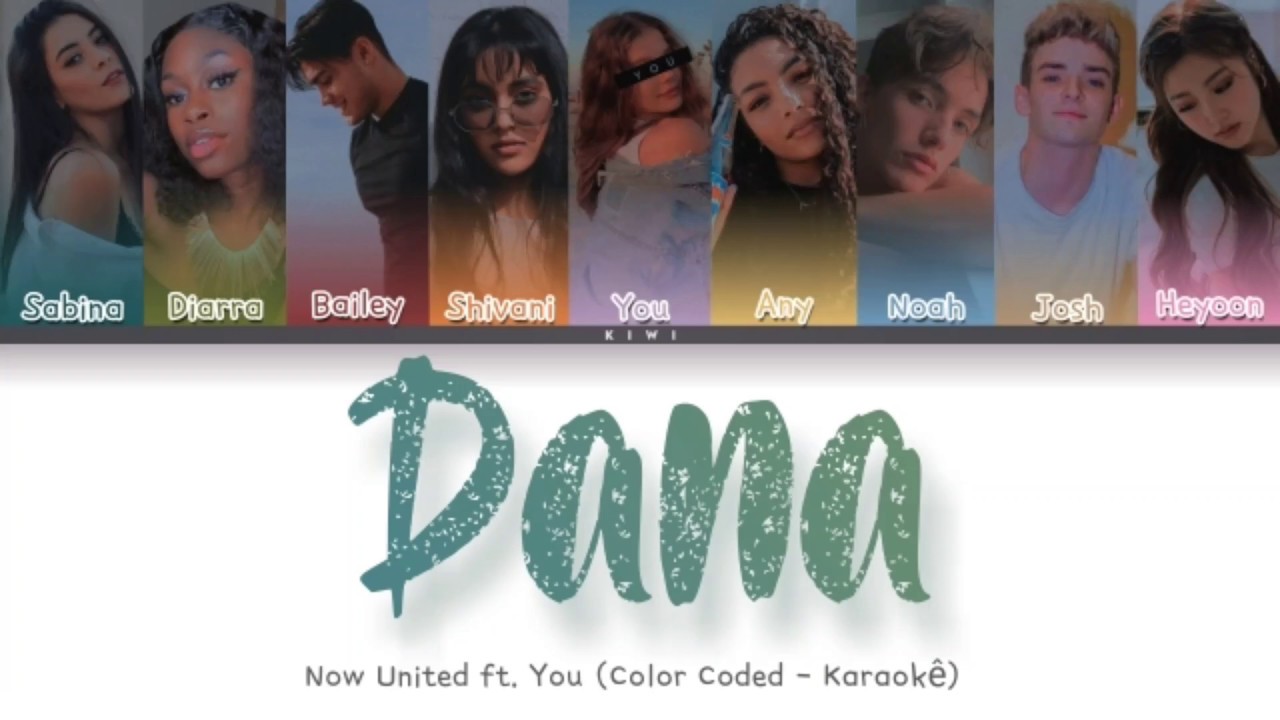 Now United - Dana (Live) Karaokê | Você é um Membro!