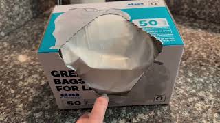 Plasticplace Custom Fit Trash Bags, simplehuman (x) Code Q Compatible (50 Count), White Drawstring