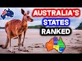 All 8 states  territories in australia ranked worst to best