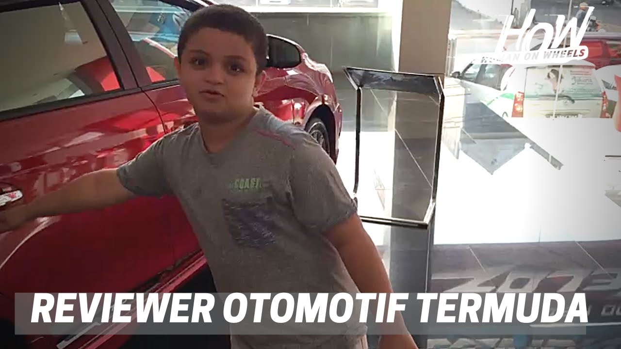 Masih kecil ingin jadi reviewer otomotif
