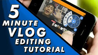 How I Edit My Vlogs (Using Free Video Editing App and Mobile Phone) screenshot 4