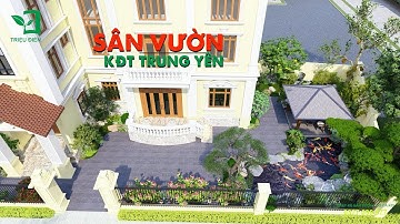 Thiết kế Sân vườn - Hồ cá Koi - Chòi tại KĐT Trung Yên | Triệu Điền