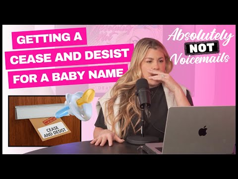 They Got a Cease & Desist For a BABY NAME??