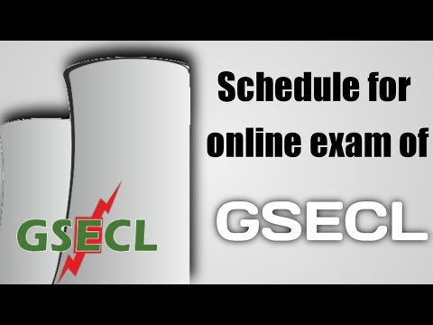 GSECL Exam schedule.| GSECL JE | GSECL PA-1 |