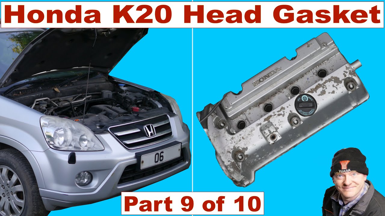 Part 9 - Honda CRV 2 Litre K20 A4 Head Gasket Repair 🚗 Exhaust Manifold