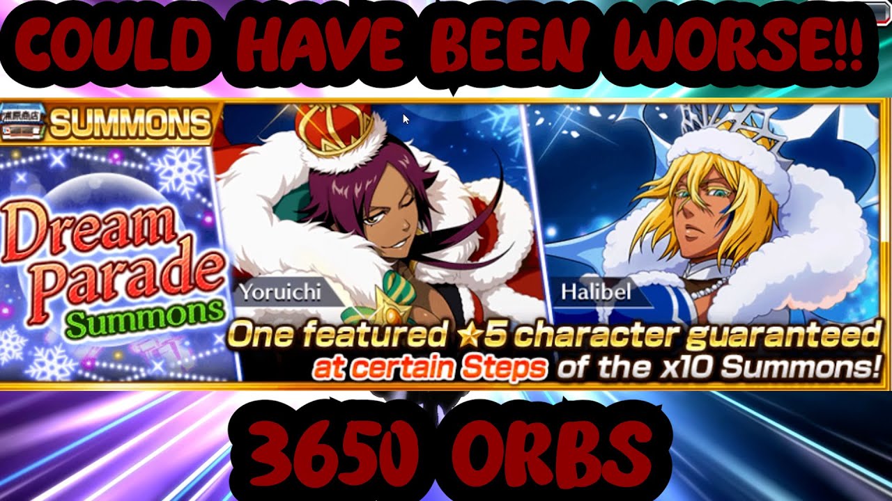 WHY ARE THE RATES LIKE THIS? WAIFU BANNER 3650 ORBS!! BLEACH BRAVE SOULS!!