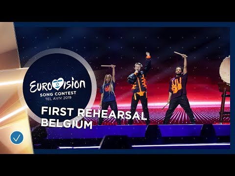 Belgium 🇧🇪 - Eliot - Wake Up - First Rehearsal - Eurovision 2019