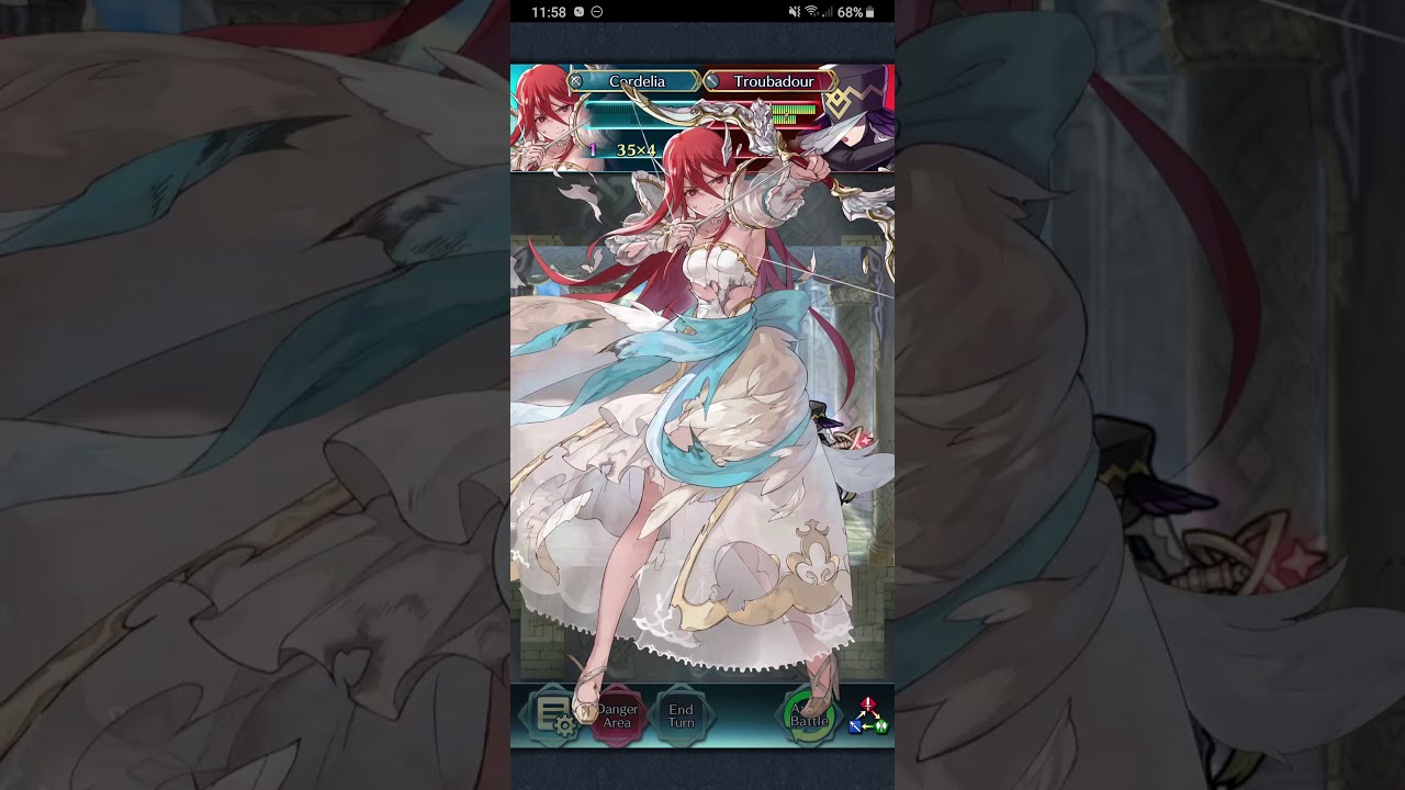 Mythic Hero Battle - Líf (Abyssal) - Bride Cordelia dancer assisted solo