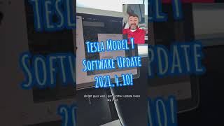 #shorts Tesla Model Y Software Update 2021.4.10
