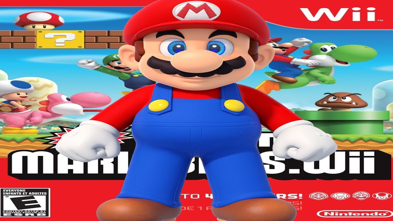 super mario bros wii but it gets more stretched pt 2