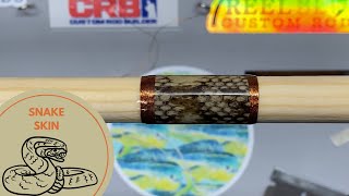 How to Create Snake Skin Inlays for Custom Fishing Rods screenshot 4